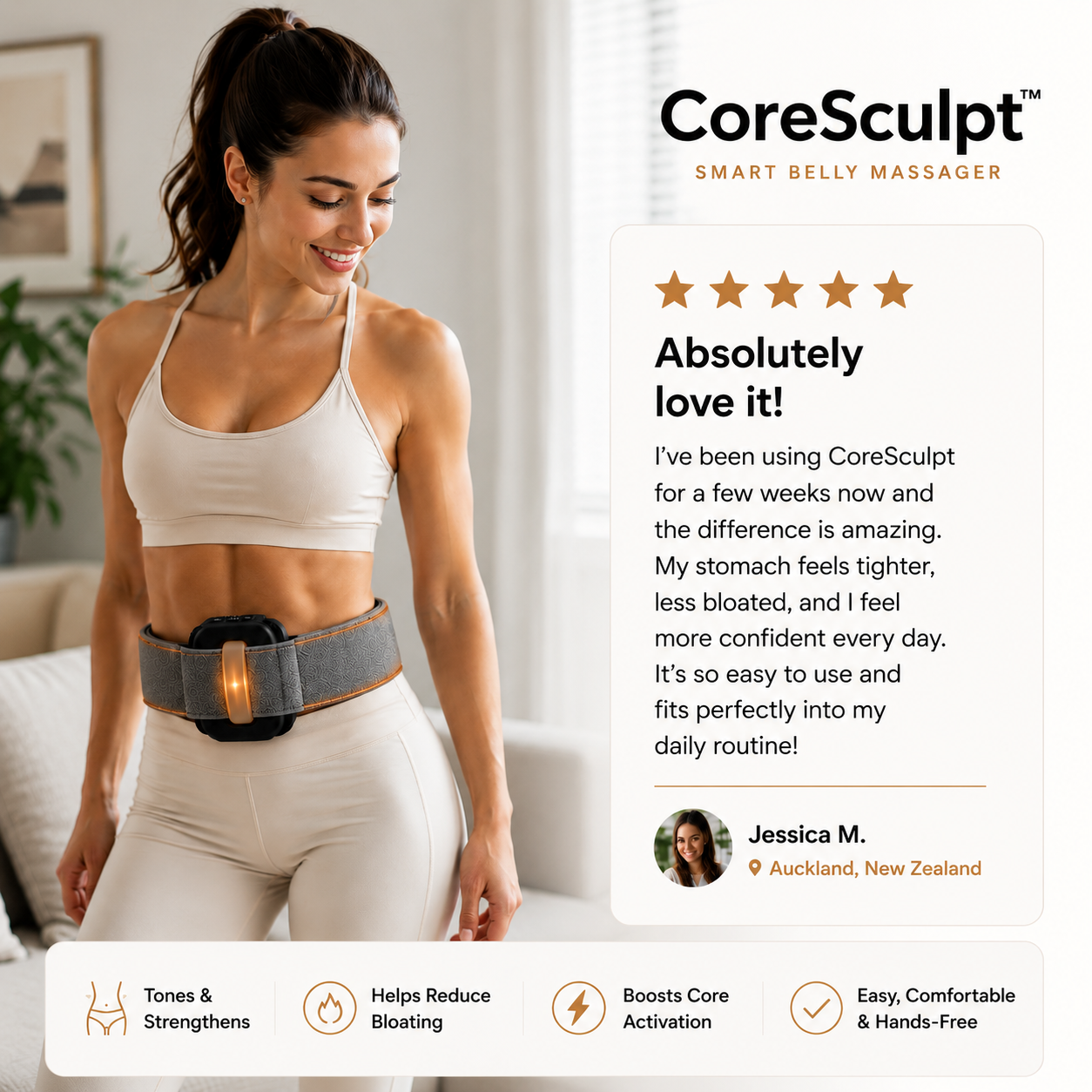 CoreSculpt™ Ab Sculpt Belt