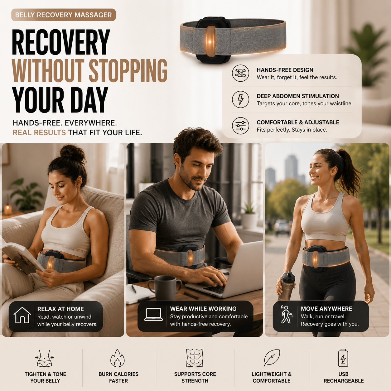 CoreSculpt™ Ab Sculpt Belt
