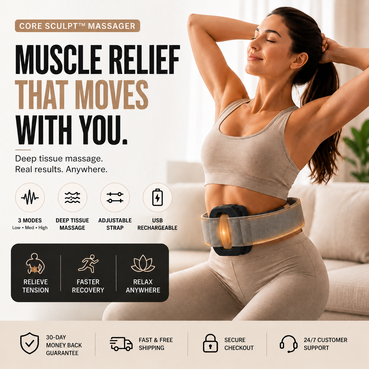 CoreSculpt™ Ab Sculpt Belt