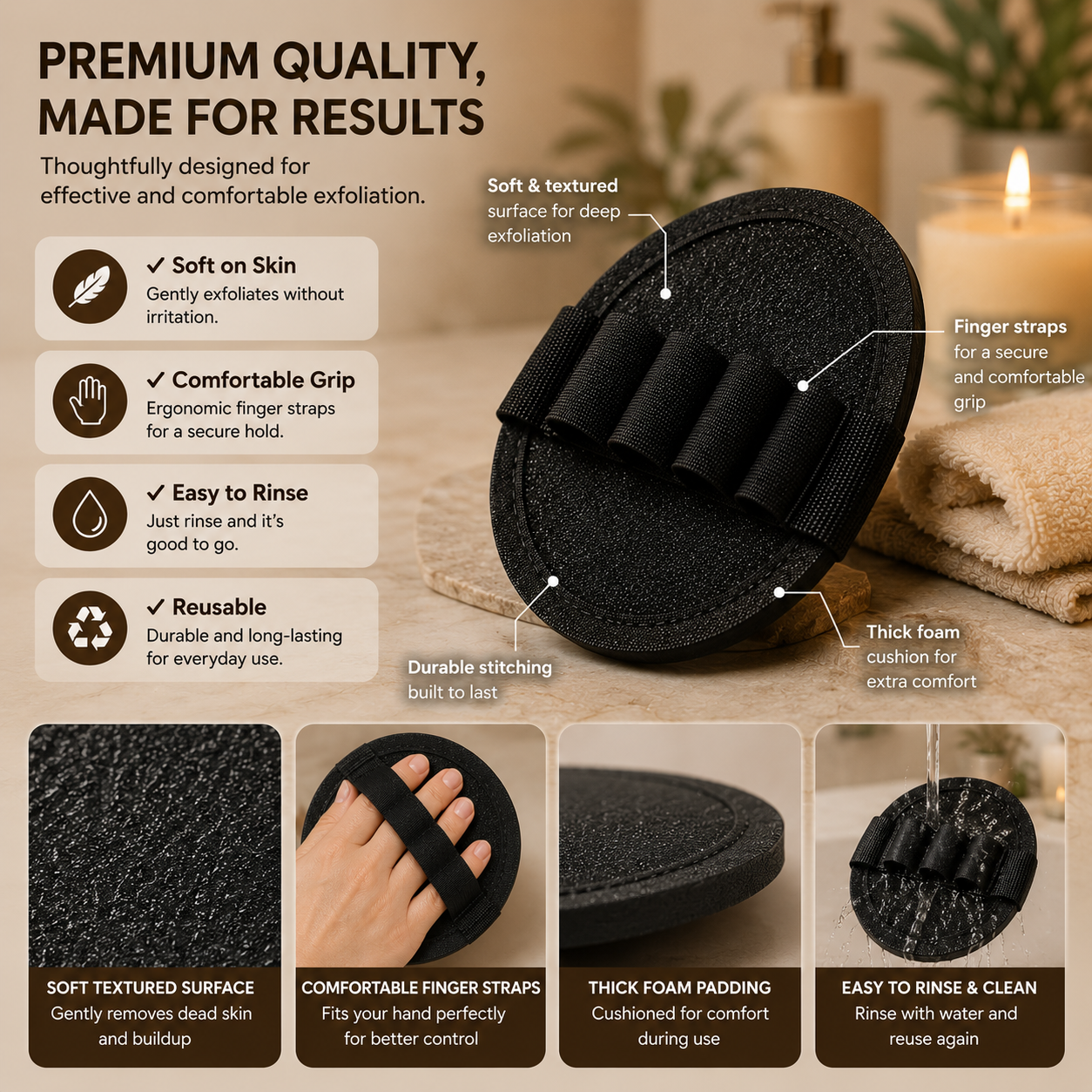 Exfolio™ Body Scrubber