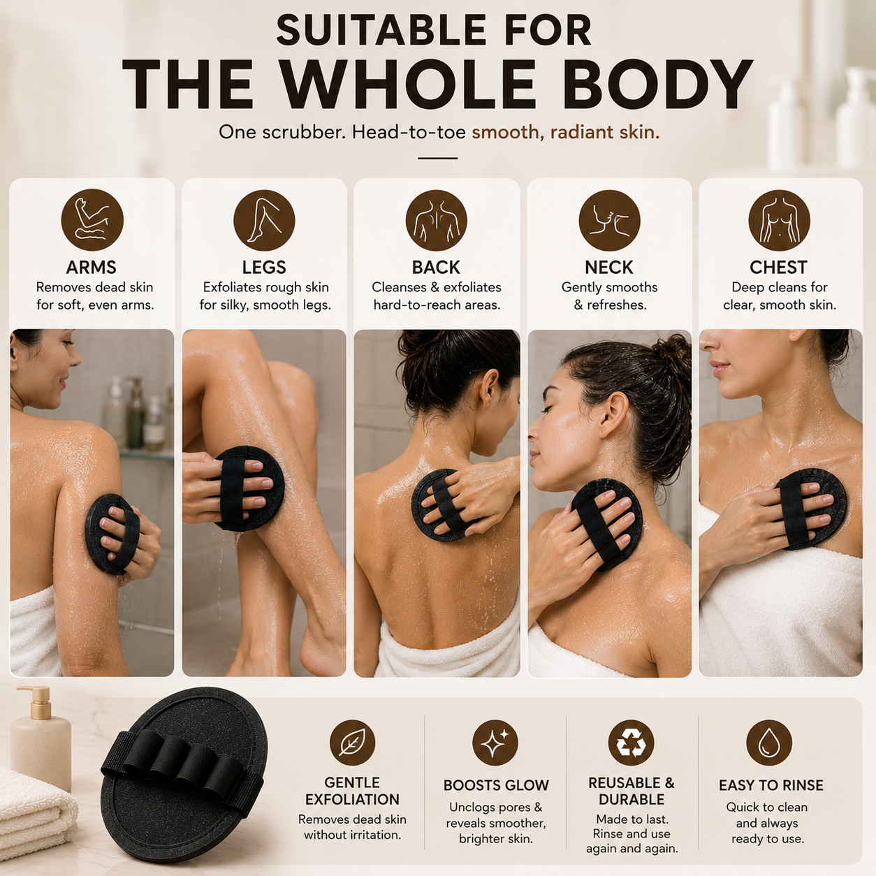 Exfolio™ Body Scrubber